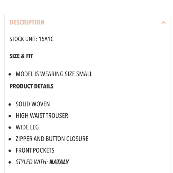 White Wide Leg Trouser - Picture 4 of 5